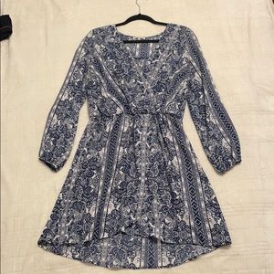 Navy Dress Charlotte Russe